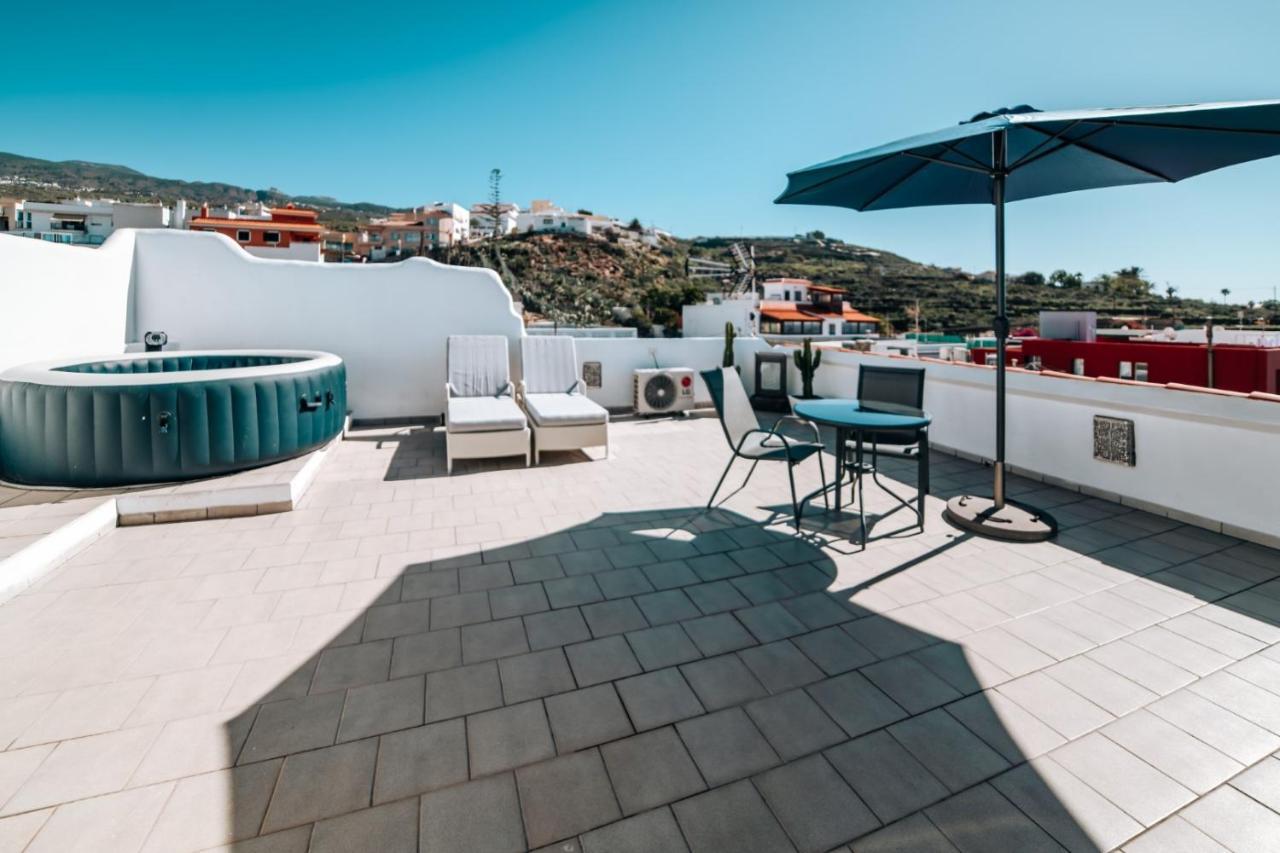 Eterna Primavera jacuzzi terraza privada Tijoco de Abajo Exterior foto
